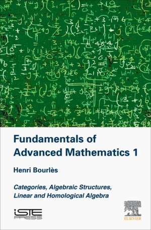 Fundamentals of Advanced Mathematics 1: Categories, Algebraic Structures, Linear and Homological Algebra de Henri Bourles