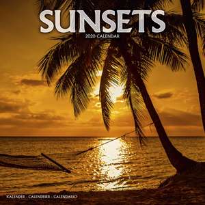 Sunsets Calendar 2020 de Avonside Publishing Ltd