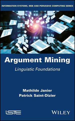 Argument Mining – Linguistic Foundations de M Janier