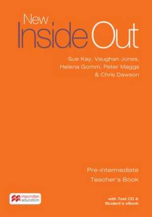 New Inside Out Pre-intermediate + eBook Teacher's Pack de Vaughan Jones