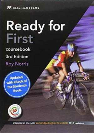 Norris, R: Ready for First 3rd Edition - key + eBook Student de Roy Norris