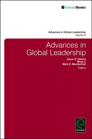 Advances in Global Leadership de Joyce S. Osland