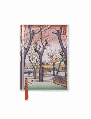 Hiroshige: Plum Garden (Foiled Pocket Journal) de Flame Tree Studio