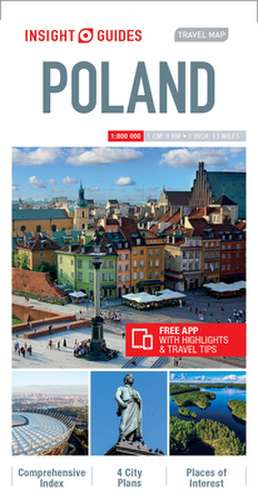 Map, I: Insight Guides Travel Map Poland de Insight Guides