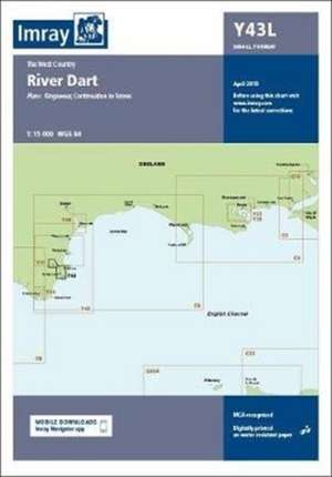 Imray Chart Y43 River Dart Laminated de Imray