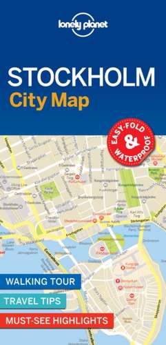 Lonely Planet Stockholm City Map de Lonely Planet