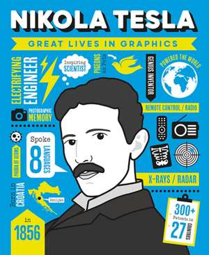 Great Lives in Graphics: Nikola Tesla de Unknown