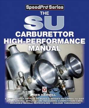 The Su Carburettor High Performance Manual de Des Hammill