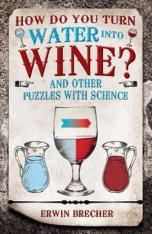 Brecher, E: How Do You Turn Water into Wine? de Erwin Brecher