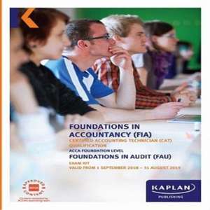 Kaplan Publishing: FAU - FOUNDATIONS IN AUDIT (INT/UK) - EXA de Kaplan Publishing