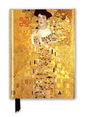 Gustav Klimt: Adele Bloch Bauer (Foiled Journal) de Flame Tree Studio