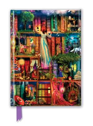 Aimee Stewart: Treasure Hunt Bookshelves (Foiled Journal) de Flame Tree Studio