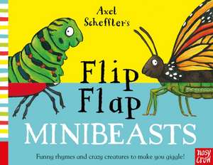 Axel Scheffler's Flip Flap Minibeasts de Nosy Crow Ltd