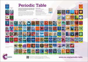 Robertson, M: RSC Periodic Table Wallchart, A0 de Murray (Visual ElementsUK) Robertson