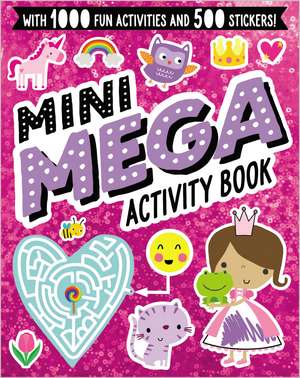 Sticker Activity Book Mini Mega - Pink de Ltd. Make Believe Ideas