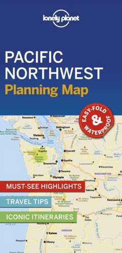 Lonely Planet Pacific Northwest Planning Map 1 de Lonely Planet