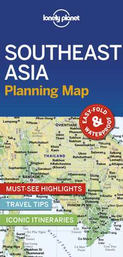 Lonely Planet Southeast Asia Planning Map de Lonely Planet