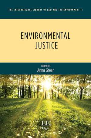 Environmental Justice de Anna Grear