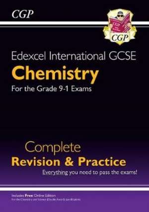 Edexcel International GCSE Chemistry Complete Revision & Practice: Includes Online Videos & Quizzes: for the 2025 and 2026 exams de Cgp Books