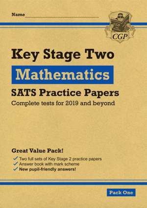 KS2 Maths SATS Practice Papers: Pack 2 - for the 2025 tests (with free Online Extras) de Cgp Books