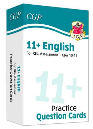 11+ GL English Revision Question Cards - Ages 10-11 de Cgp Books