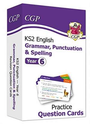 Cgp Books: KS2 English Year 6 Practice Question Cards: Gramm de CGP Books