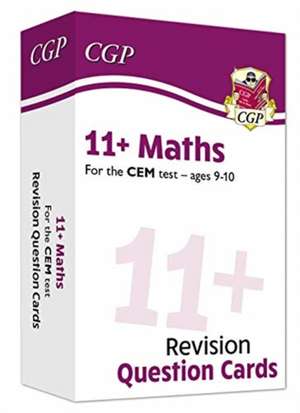 Cgp Books: 11+ CEM Revision Question Cards: Maths - Ages 9-1 de CGP Books