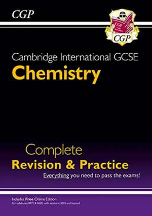 Cambridge International GCSE Chemistry Complete Revision & Practice de Cgp Books