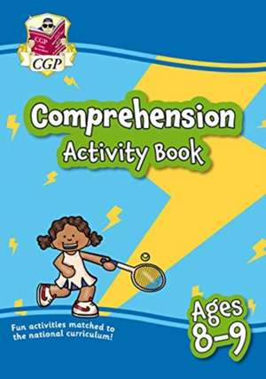 English Comprehension Activity Book for Ages 8-9 (Year 4) de CGP Books