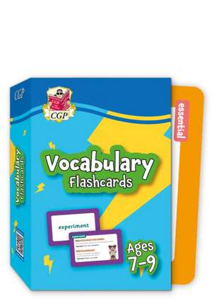 Vocabulary Flashcards for Ages 7-9 de Cgp Books