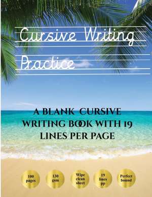 Cursive Writing Practice de James Manning