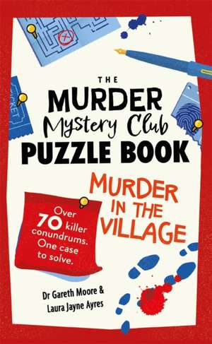 The Murder Mystery Puzzle Book de Gareth Moore