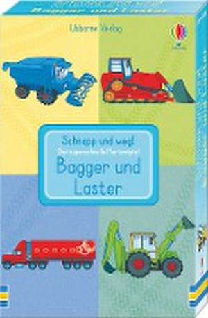 Schnapp und weg! Das superschnelle Kartenspiel: Bagger und Laster de Andy Tudor