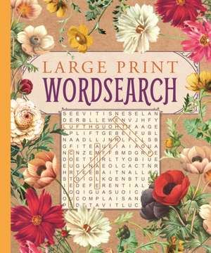 Large Print Wordsearch de Eric Saunders