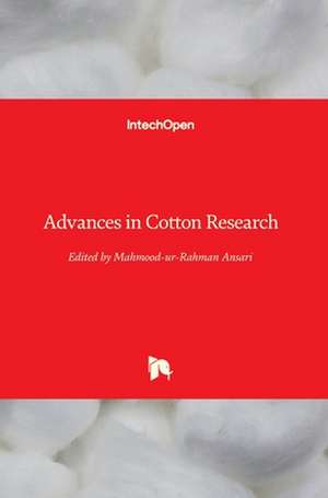 Advances in Cotton Research de Mahmood-Ur Rahman