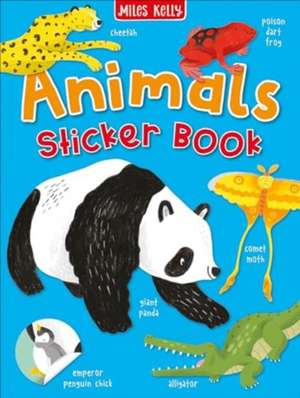 Animals Sticker Book de Miles Kelly