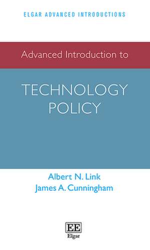 Advanced Introduction to Technology Policy de Albert N. Link