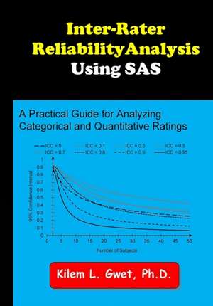 Inter-Rater Reliability Analysis using SAS de Kilem L Gwet