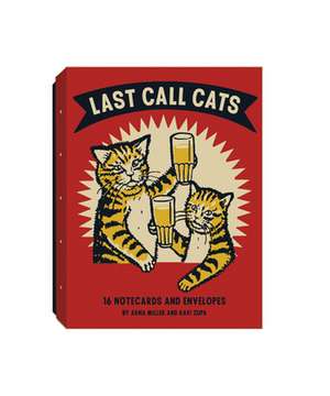 Last Call Cats Notecards de Arna Miller