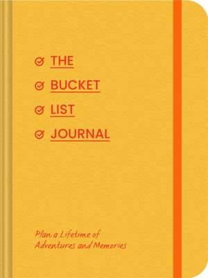 The Bucket List Journal de Chronicle Books