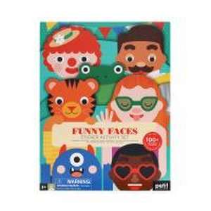 Sticker Activity Set: Funny Faces de Petit Collage