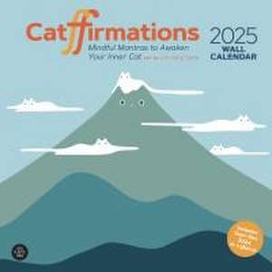 Catffirmations 2025 Wall Calendar de Lim Heng Swee