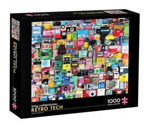 Tiny Collections Retro Tech 1000-Piece Puzzle de Jane Housham