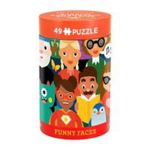 Spot the Difference Puzzle: Funny Faces de Petit Collage