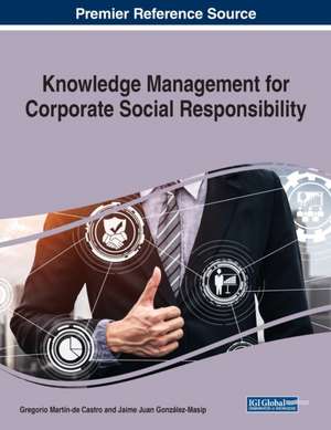 Knowledge Management for Corporate Social Responsibility de Jaime González-Masip