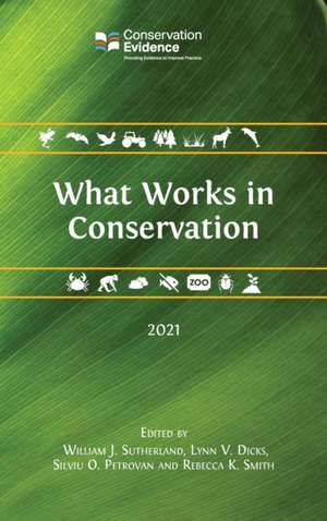 What Works in Conservation 2021 de William J. Sutherland