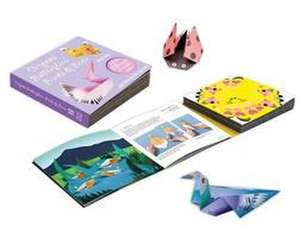 Origami Butterflies, Birds & Bees: Paper block plus 64-page book de Mari Ono