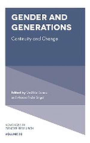 Gender and Generations – Continuity and Change de Vasilike (vicky Demos