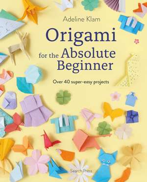 Origami for the Absolute Beginner de Adeline Klam
