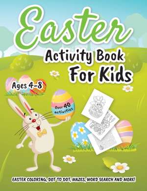 Easter Activity Book for Kids ages 4-8 de Oliver Brooks